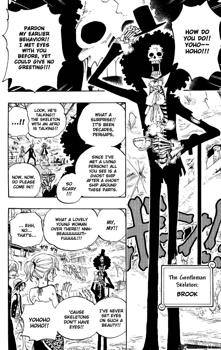 One Piece - Chapter 442 : Adventure In The Demon Sea