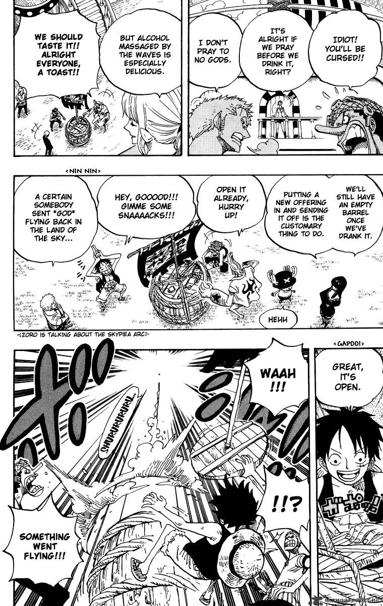 One Piece - Chapter 442 : Adventure In The Demon Sea