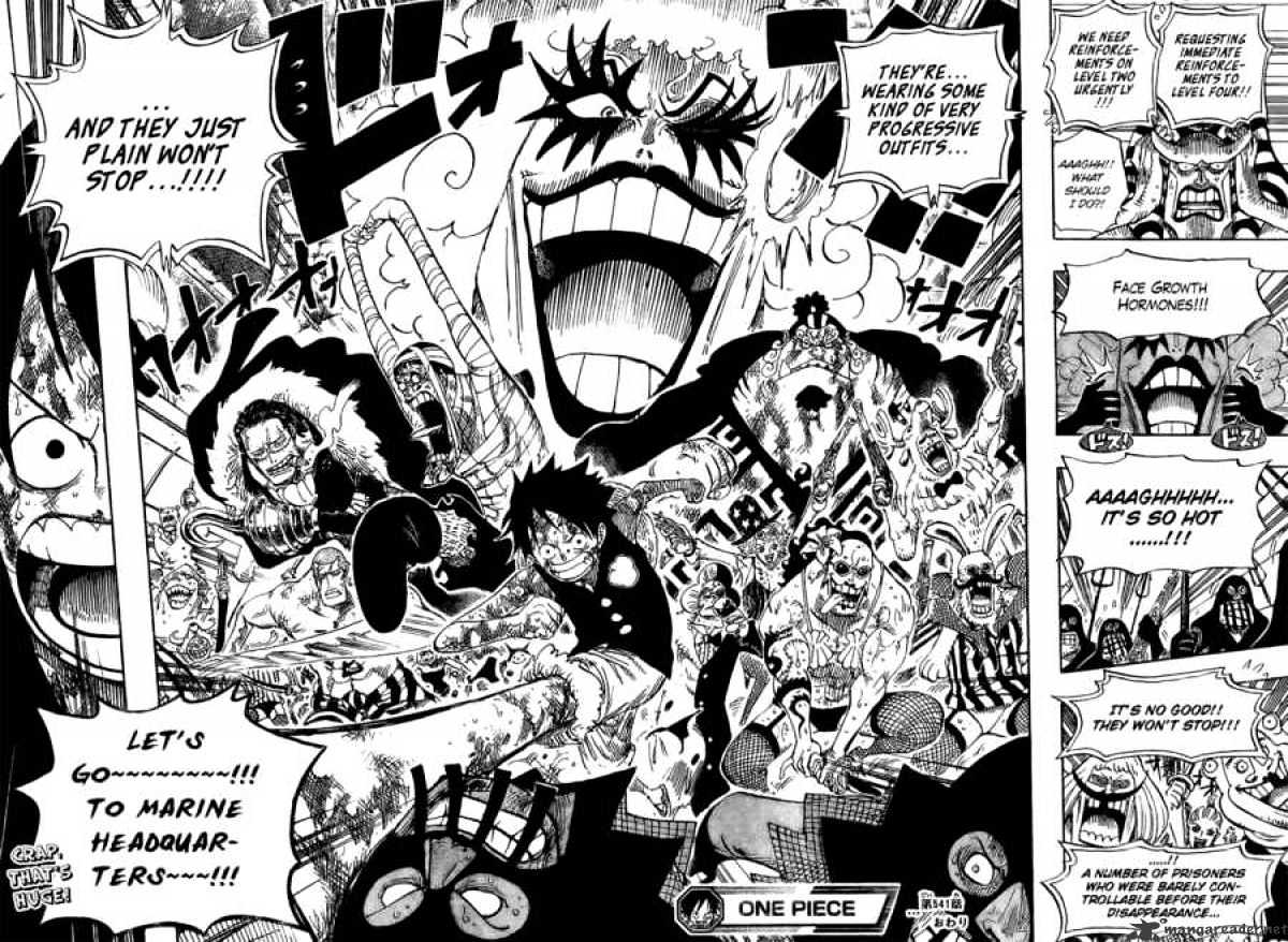 One Piece - Chapter 541 : The Likes Of Vhich It Has Never Seen