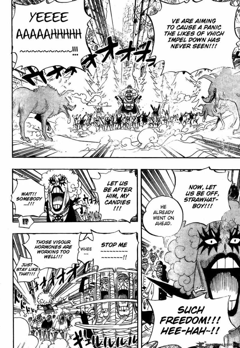 One Piece - Chapter 541 : The Likes Of Vhich It Has Never Seen