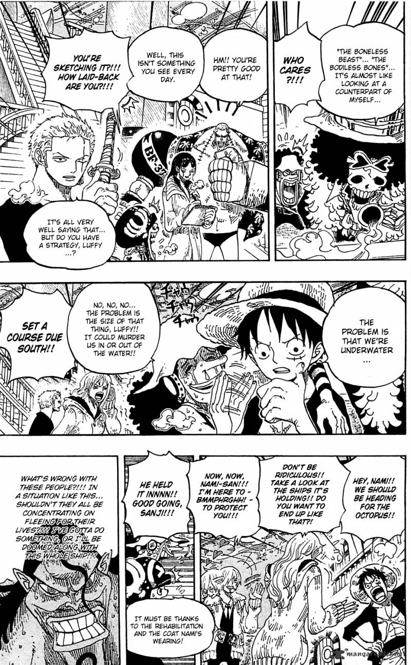 One Piece - Chapter 605 : The Kraken And The Pirates