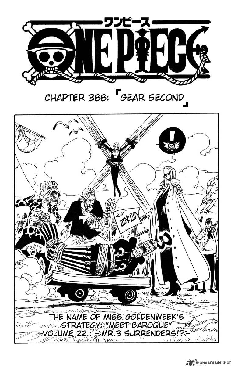 One Piece - Chapter 388 : Gear Second