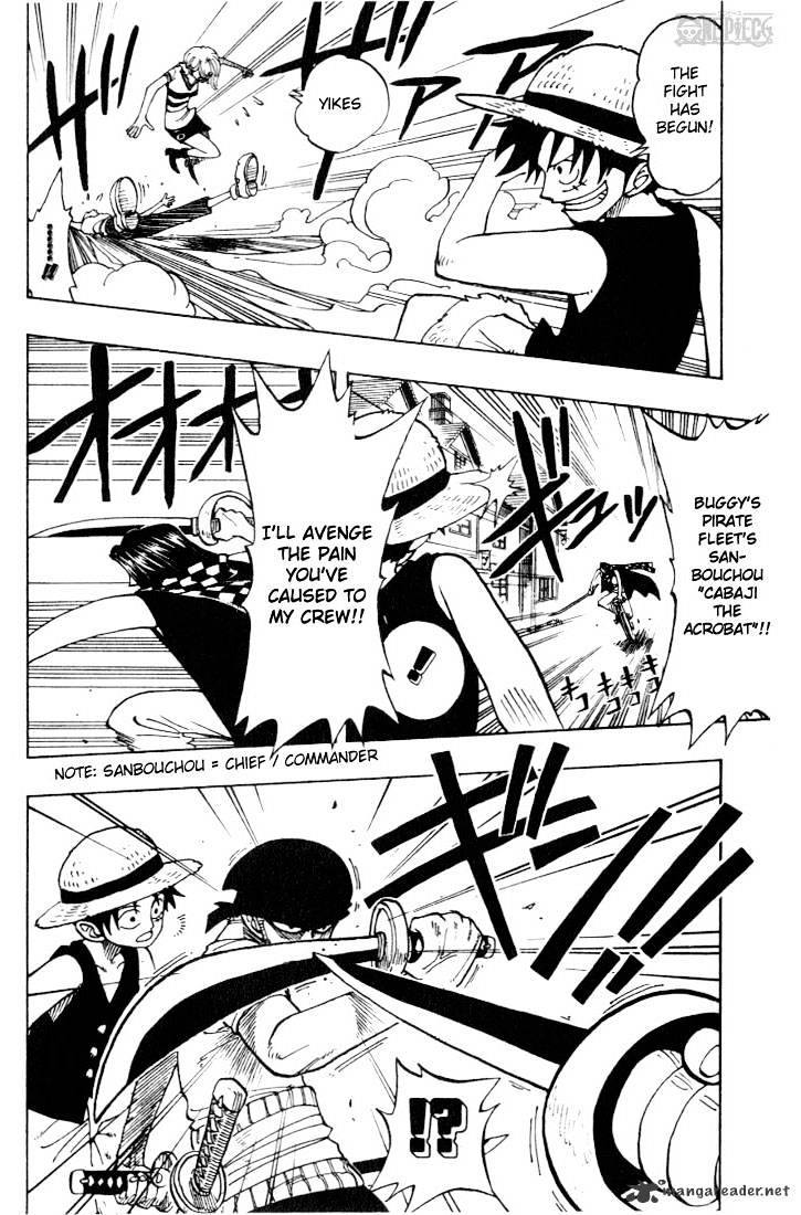 One Piece - Chapter 16 : Versus Buggys Pirate Fleet