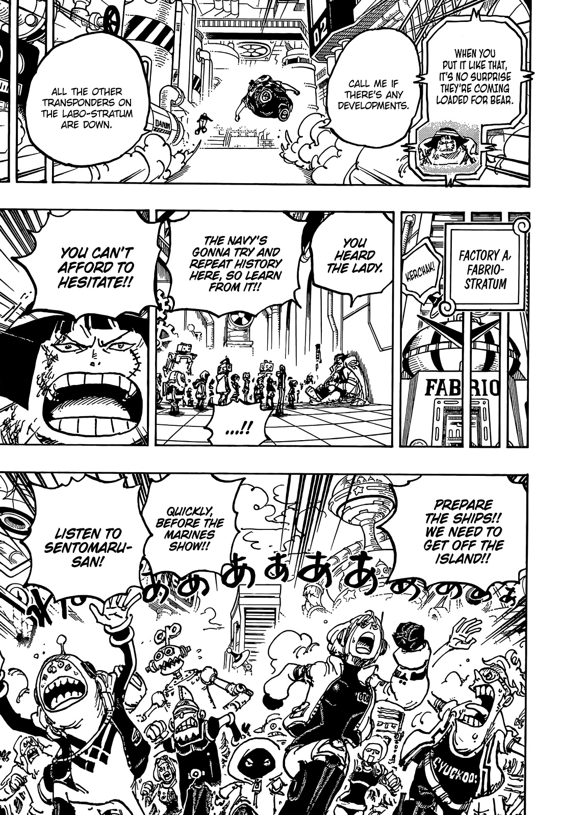 One Piece - Chapter 1078: Escape Limit