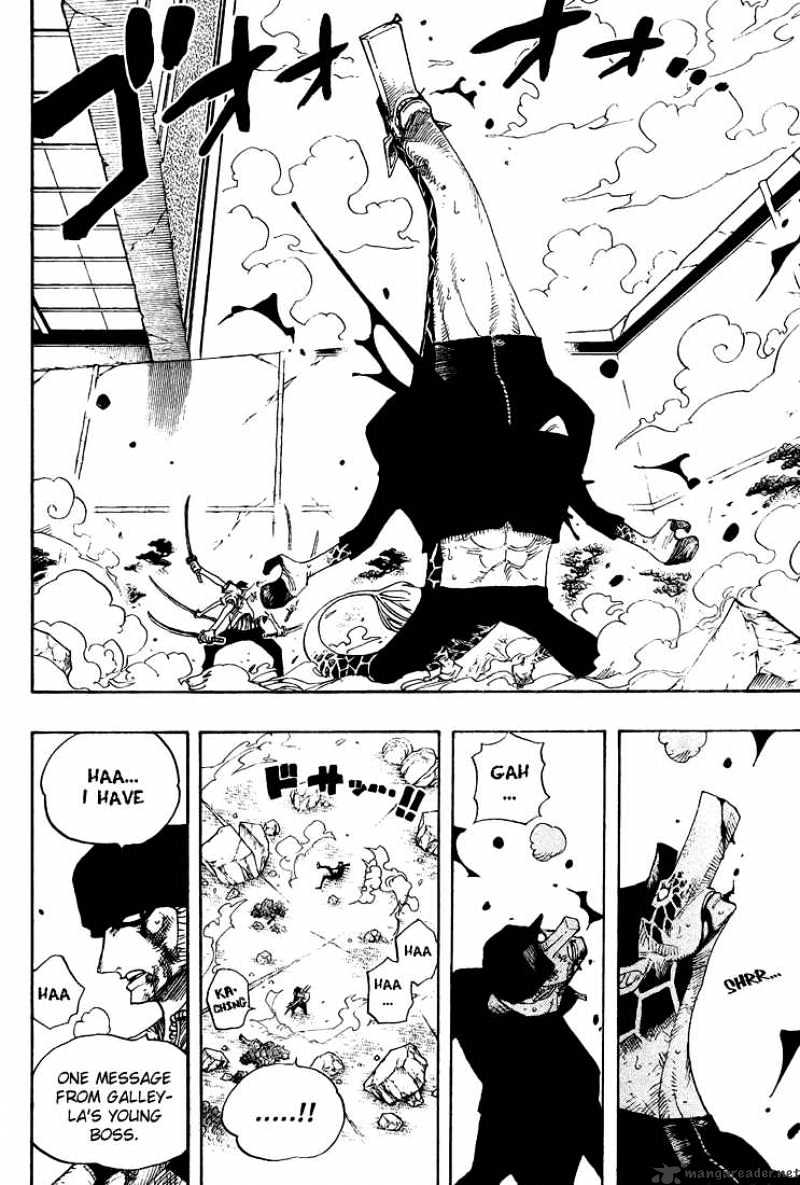 One Piece - Chapter 418 : Luffy Vs Rob Lucci