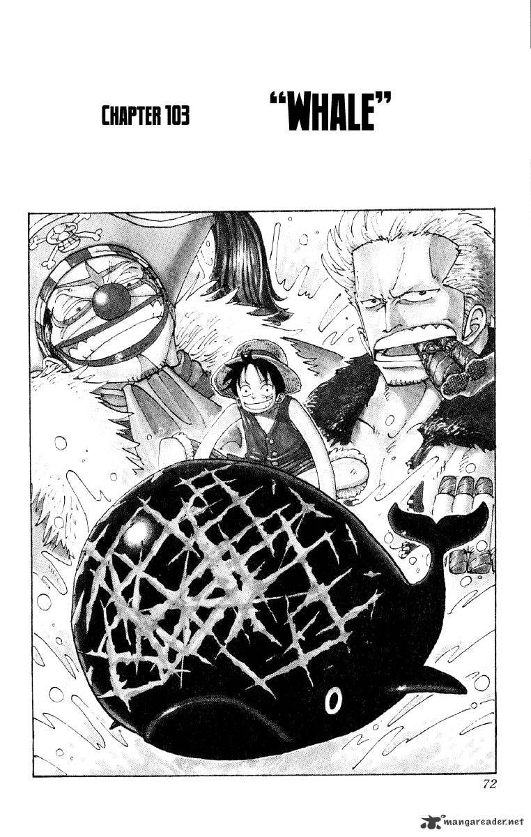 One Piece - Chapter 103 : Whale