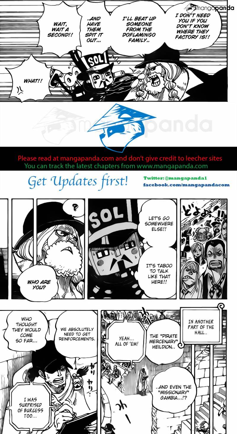 One Piece - Chapter 705 : Maynard The Pursuer