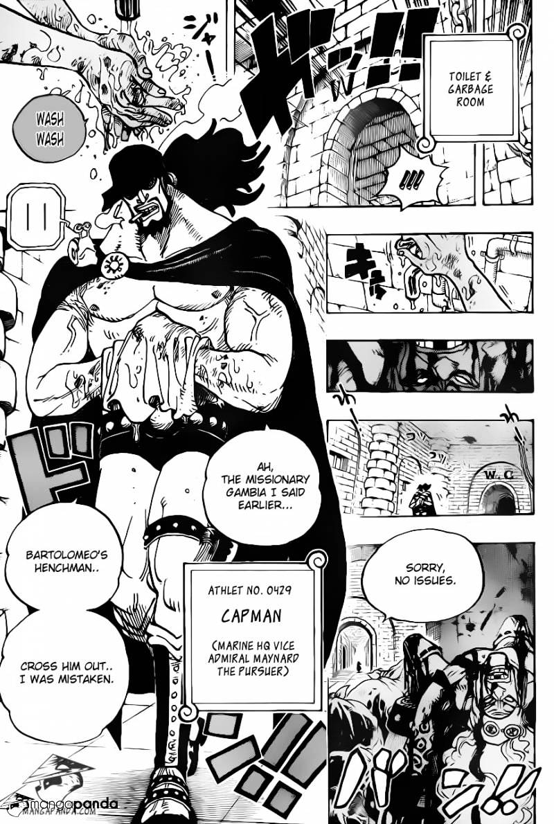 One Piece - Chapter 705 : Maynard The Pursuer