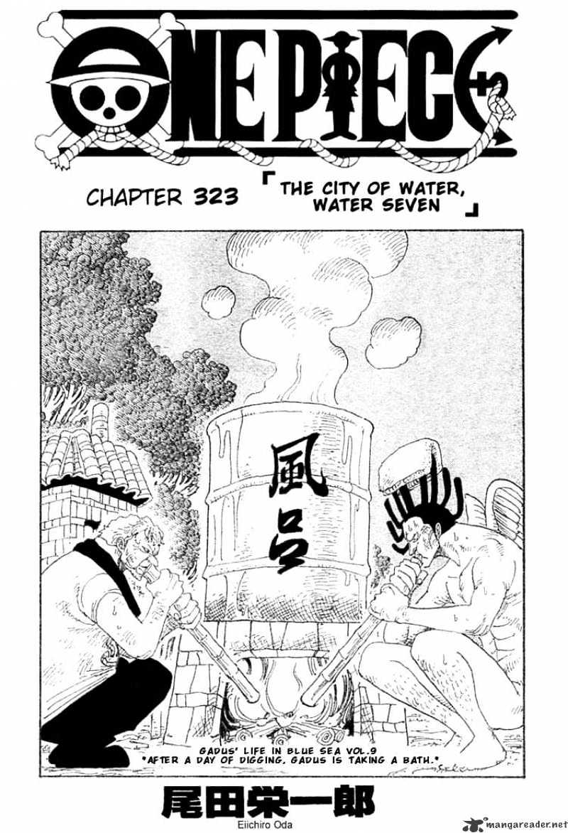 One Piece - Chapter 323 : The City Of Water, Water Seven