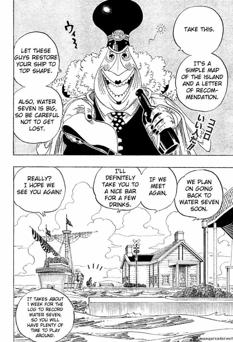 One Piece - Chapter 323 : The City Of Water, Water Seven