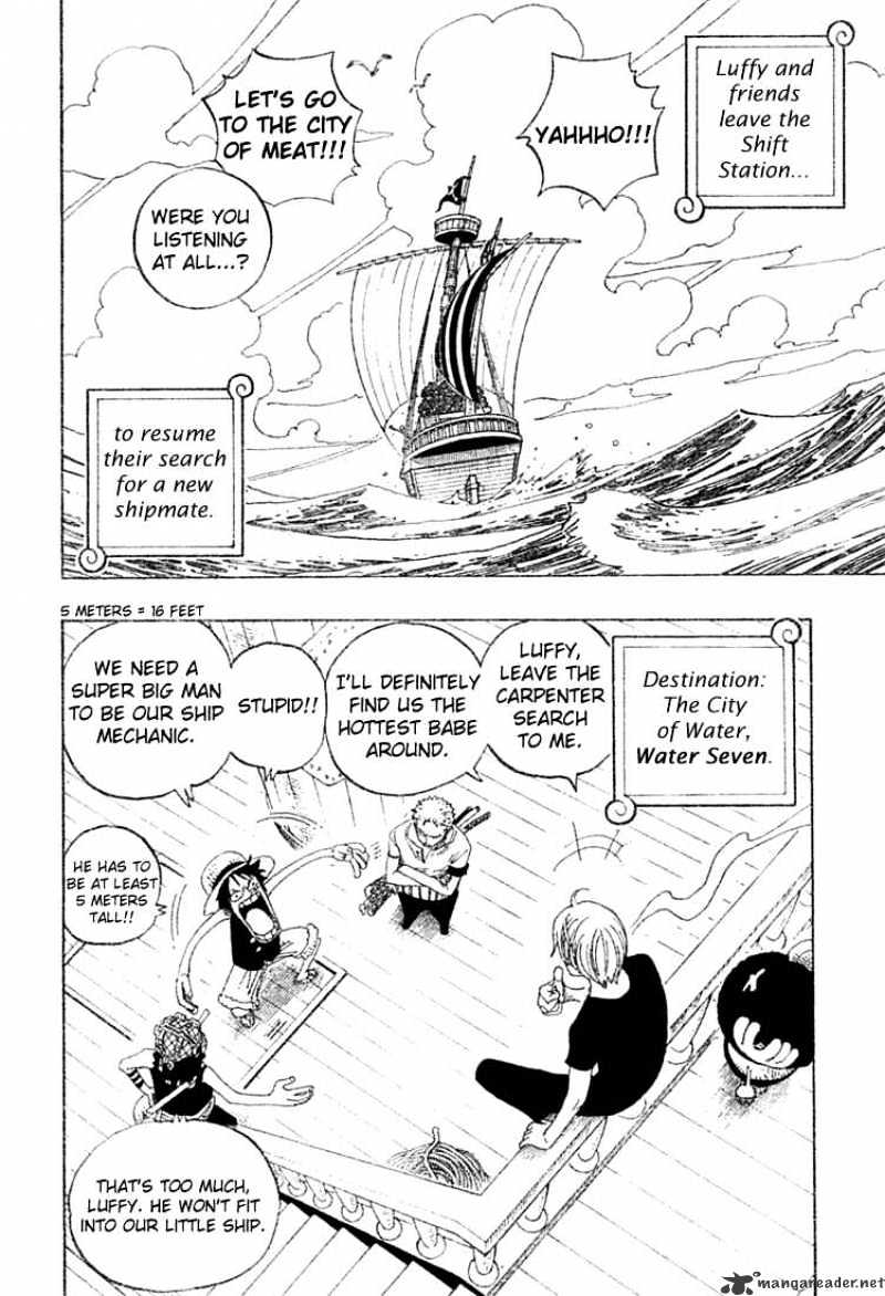 One Piece - Chapter 323 : The City Of Water, Water Seven