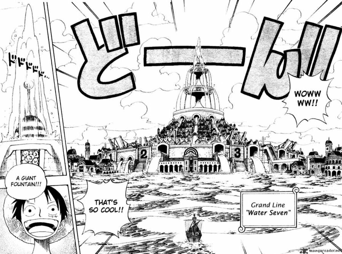 One Piece - Chapter 323 : The City Of Water, Water Seven