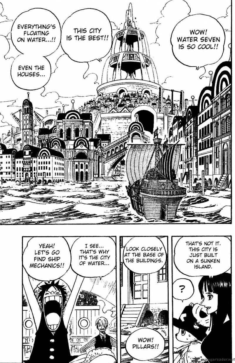 One Piece - Chapter 323 : The City Of Water, Water Seven