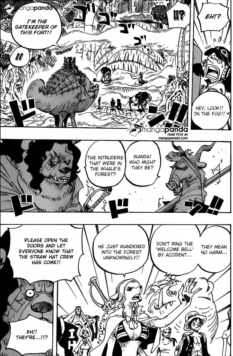 One Piece - Chapter 806 : At The Fort On The Right Belly