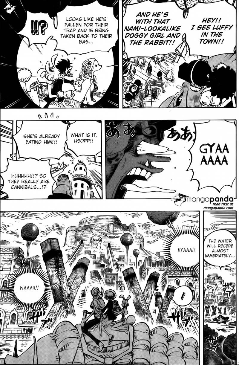 One Piece - Chapter 806 : At The Fort On The Right Belly