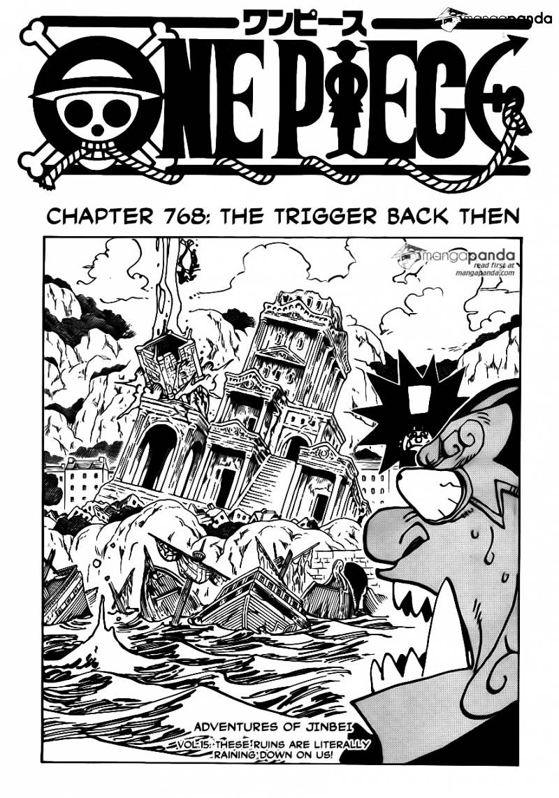 One Piece - Chapter 768 : The Trigger Back Then