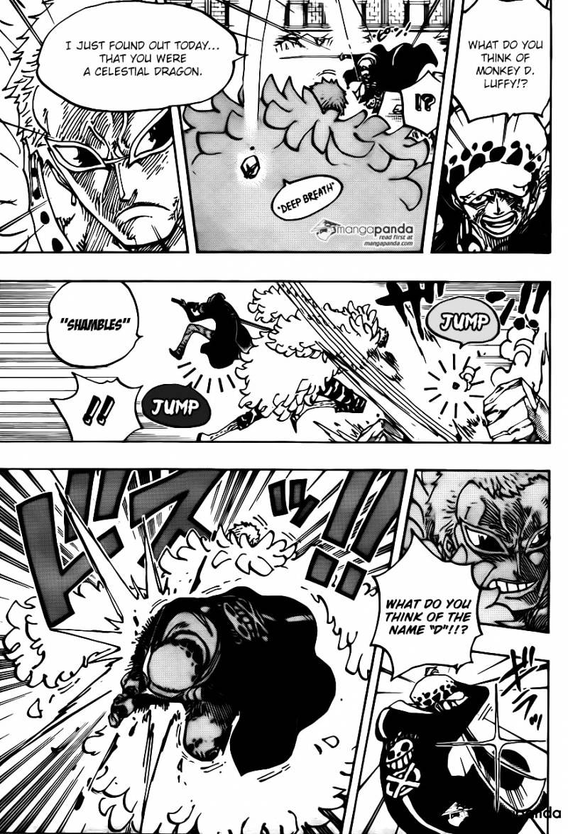 One Piece - Chapter 768 : The Trigger Back Then