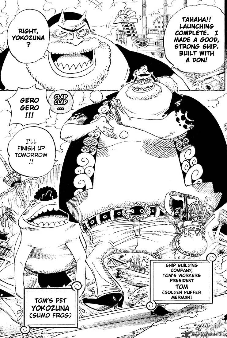 One Piece - Chapter 353 : The Legendary Shipwright