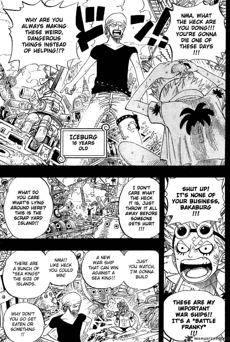 One Piece - Chapter 353 : The Legendary Shipwright