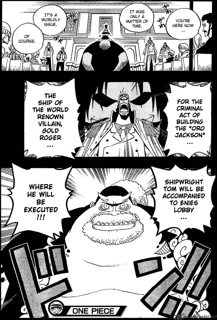 One Piece - Chapter 353 : The Legendary Shipwright