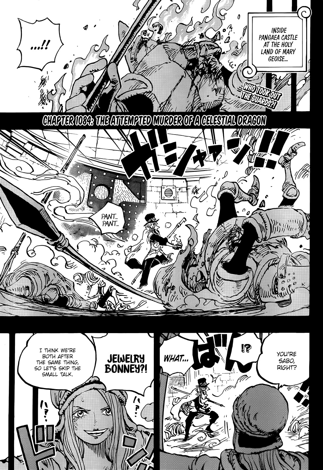 One Piece - Chapter 1084: The Attempted Murder Of A Celestial Dragon