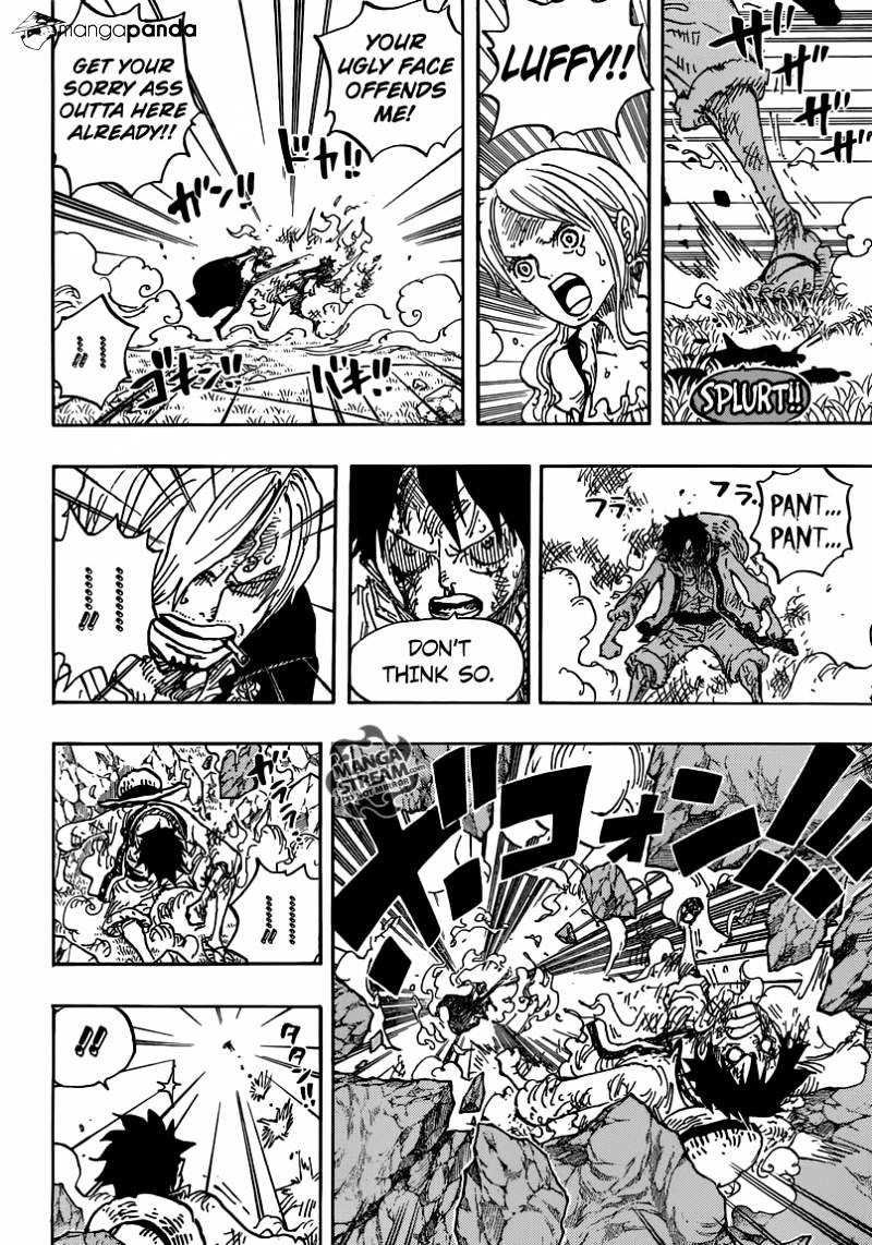 One Piece - Chapter 844 : Luffy Vs. Sanji