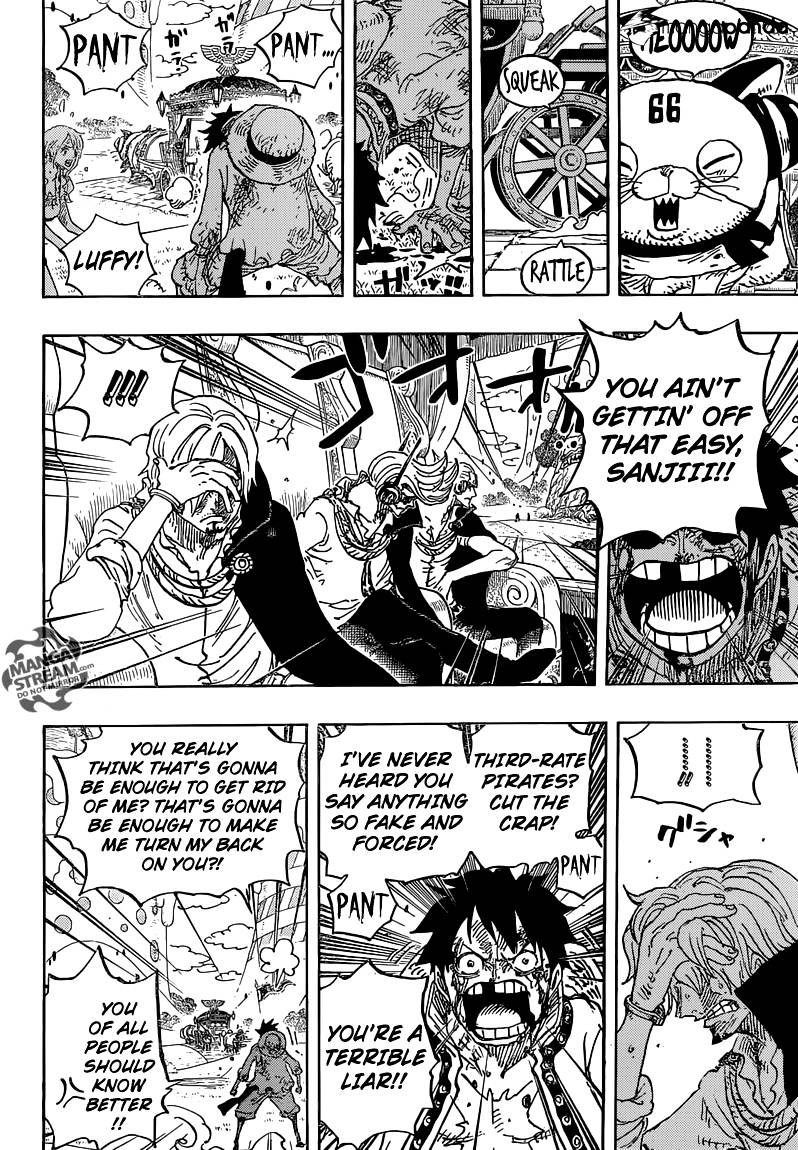 One Piece - Chapter 844 : Luffy Vs. Sanji