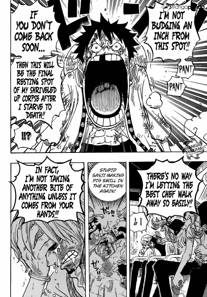 One Piece - Chapter 844 : Luffy Vs. Sanji