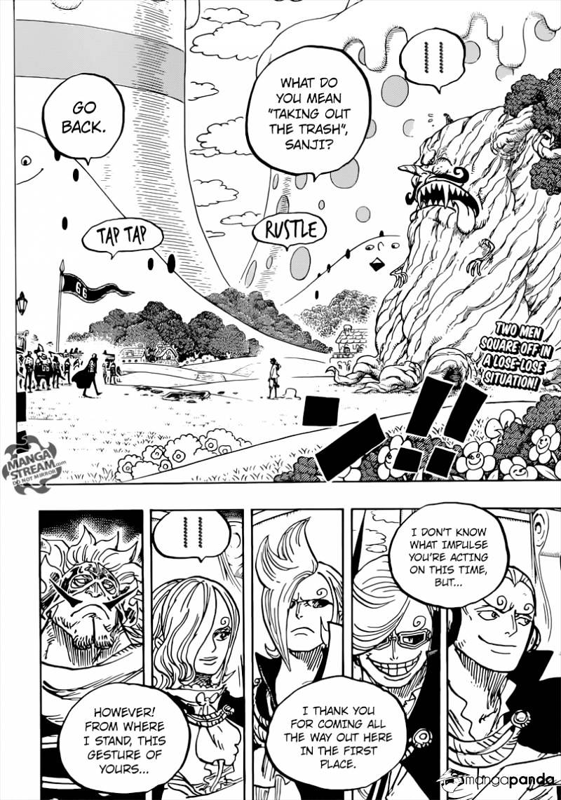 One Piece - Chapter 844 : Luffy Vs. Sanji