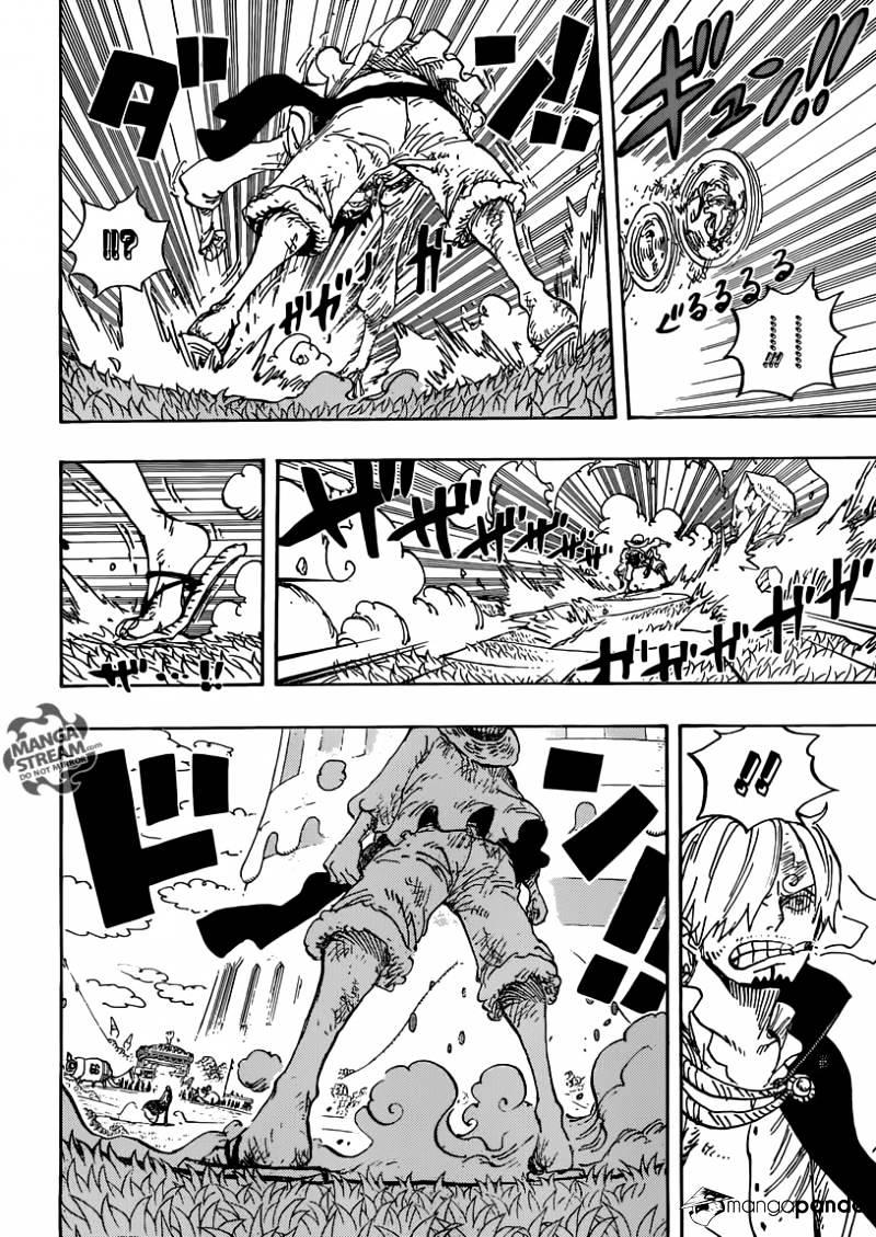 One Piece - Chapter 844 : Luffy Vs. Sanji