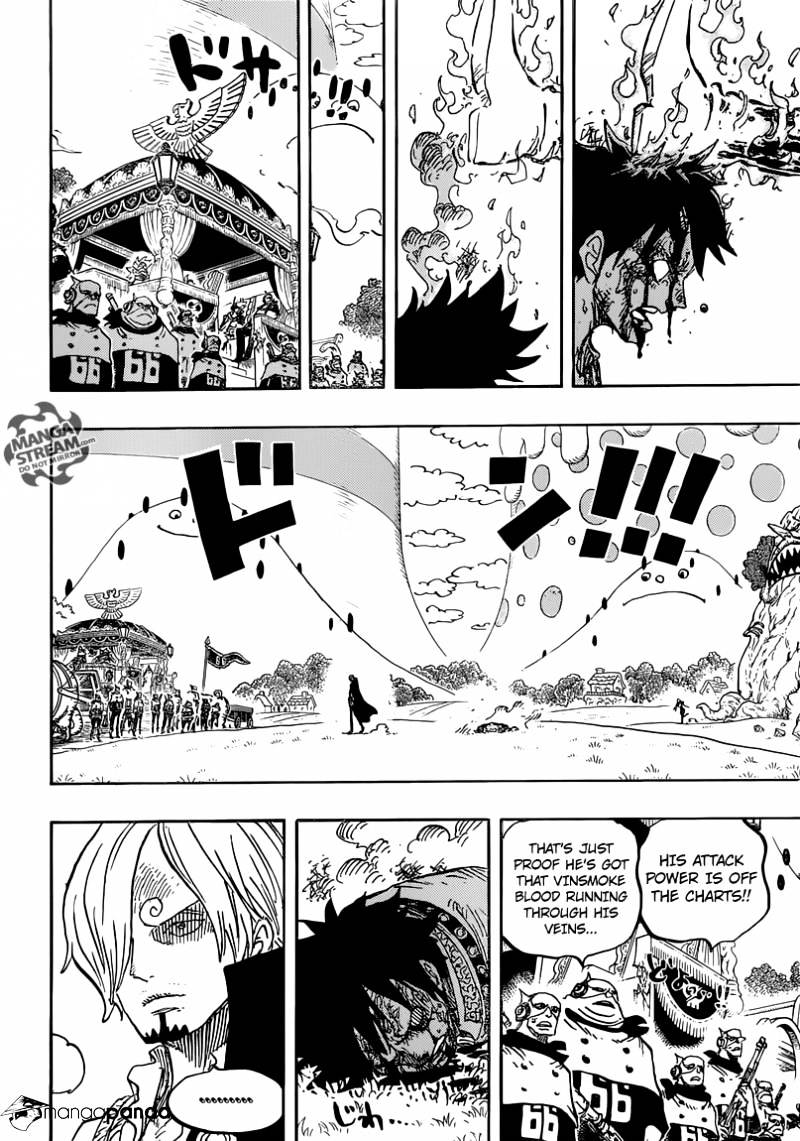 One Piece - Chapter 844 : Luffy Vs. Sanji