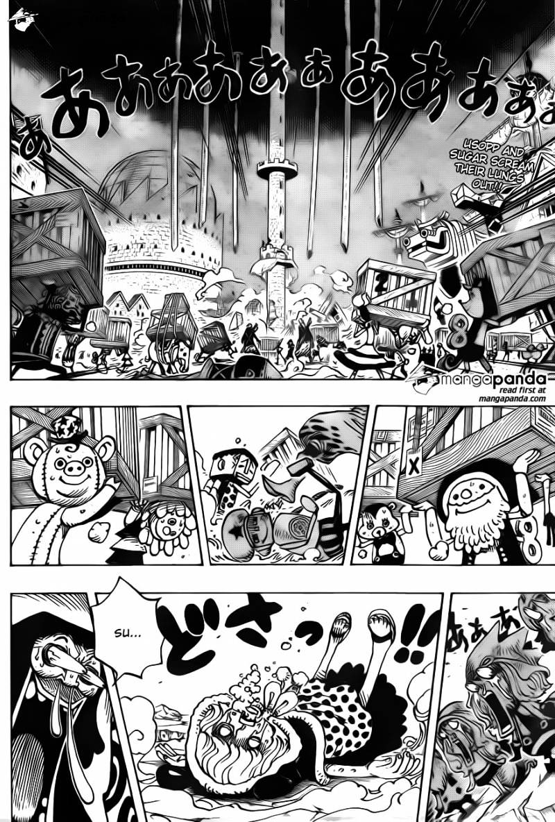 One Piece - Chapter 743 : Big Jolts In Dressrosa