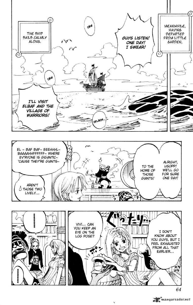 One Piece - Chapter 129 : Heading Straight!