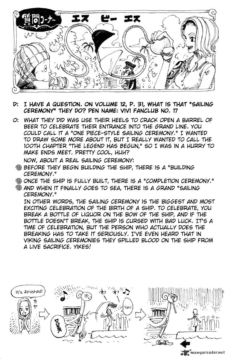 One Piece - Chapter 129 : Heading Straight!