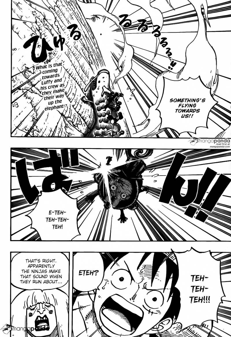 One Piece - Chapter 804 : An Adventure On The Back Of An Elephant