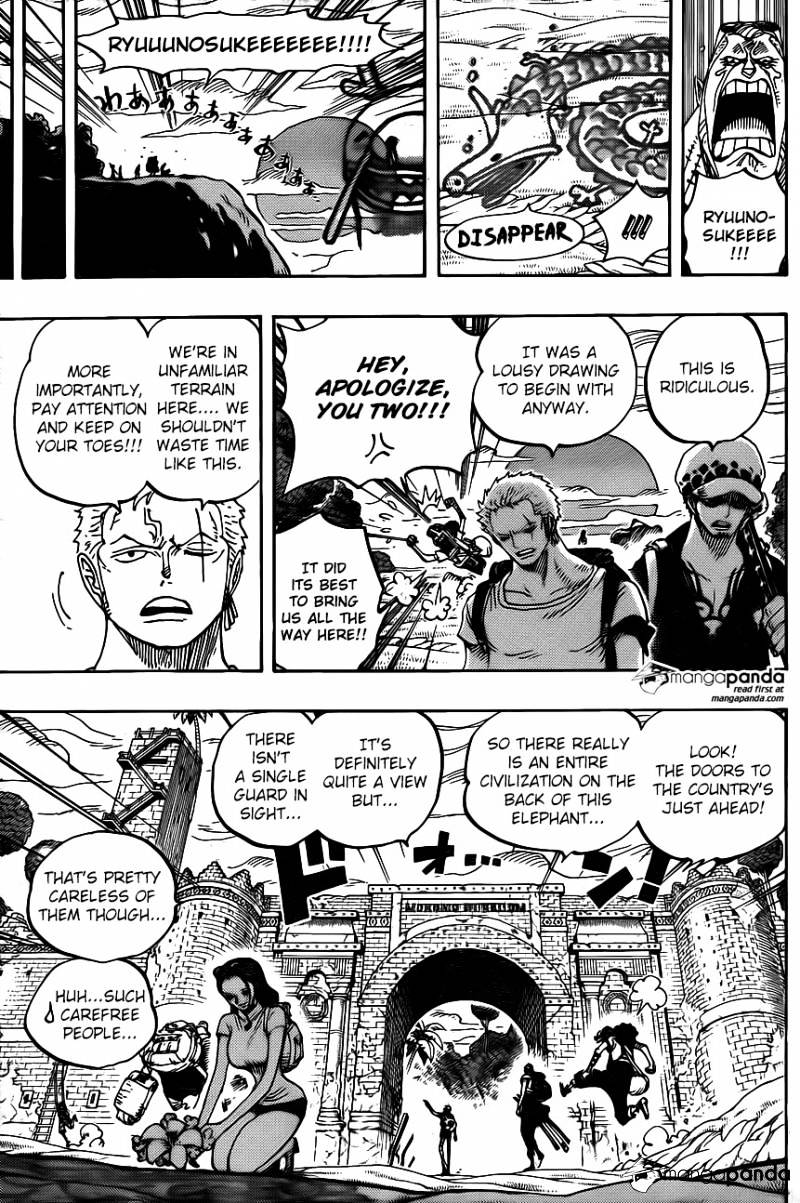 One Piece - Chapter 804 : An Adventure On The Back Of An Elephant