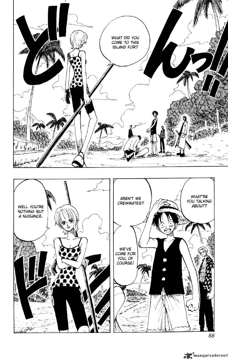 One Piece - Chapter 76 : Im Gonna Sleep