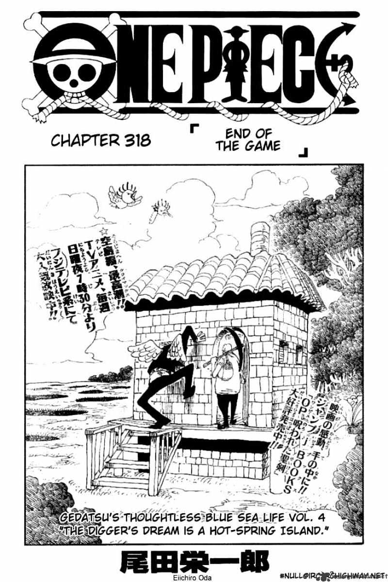 One Piece - Chapter 318 : End Of The Game