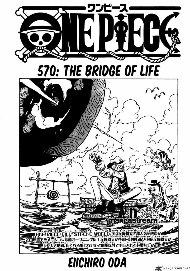 One Piece - Chapter 570 : The Bridge Of Life