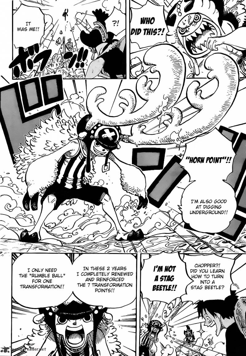 One Piece - Chapter 636 : The General From The Land Of The Future