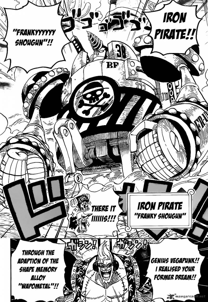 One Piece - Chapter 636 : The General From The Land Of The Future