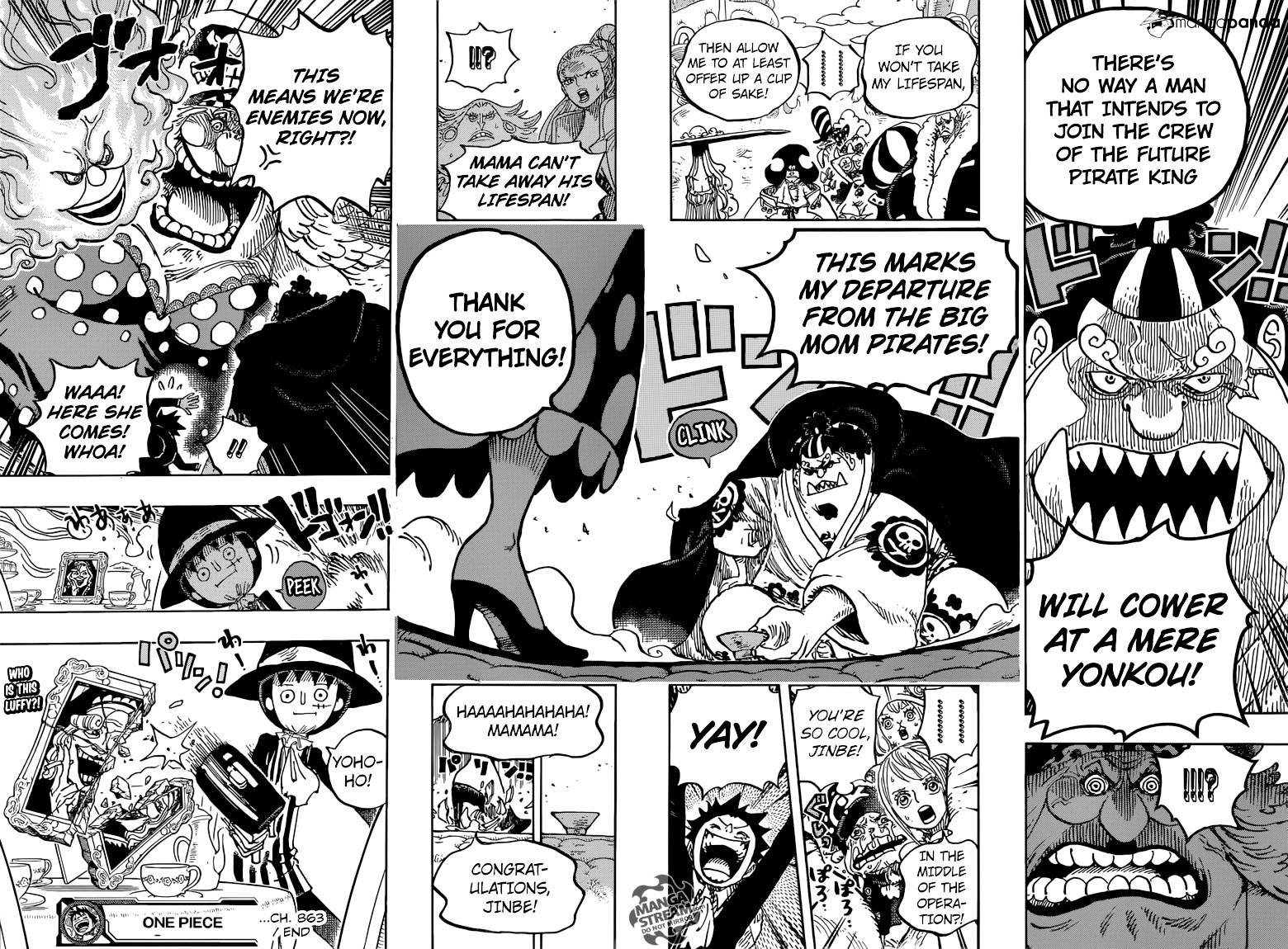 One Piece - Chapter 863 : The Consummate Gentleman