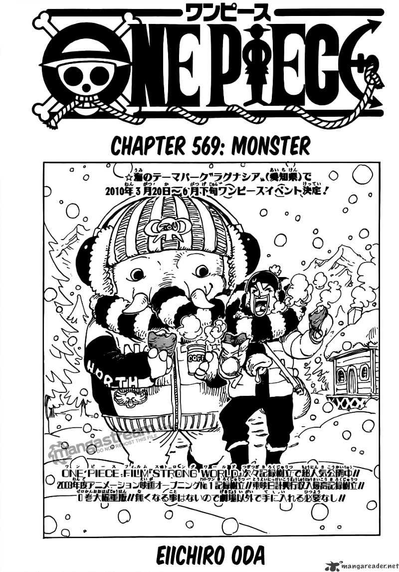 One Piece - Chapter 569 : Monster