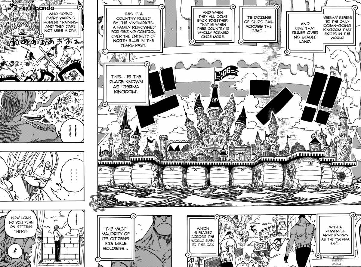 One Piece - Chapter 832 : Germa Kingdom