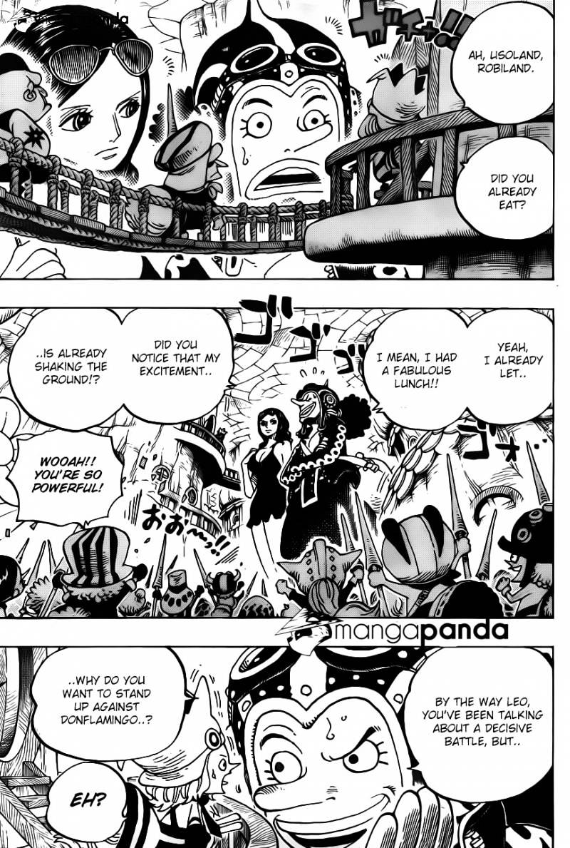 One Piece - Chapter 717 : What Dressrosa S Forgot