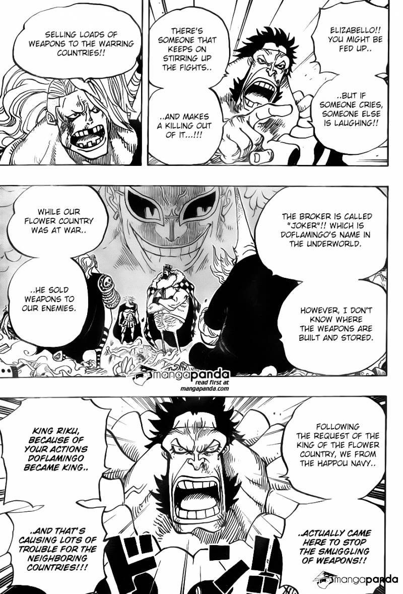 One Piece - Chapter 726 : The Riku Family