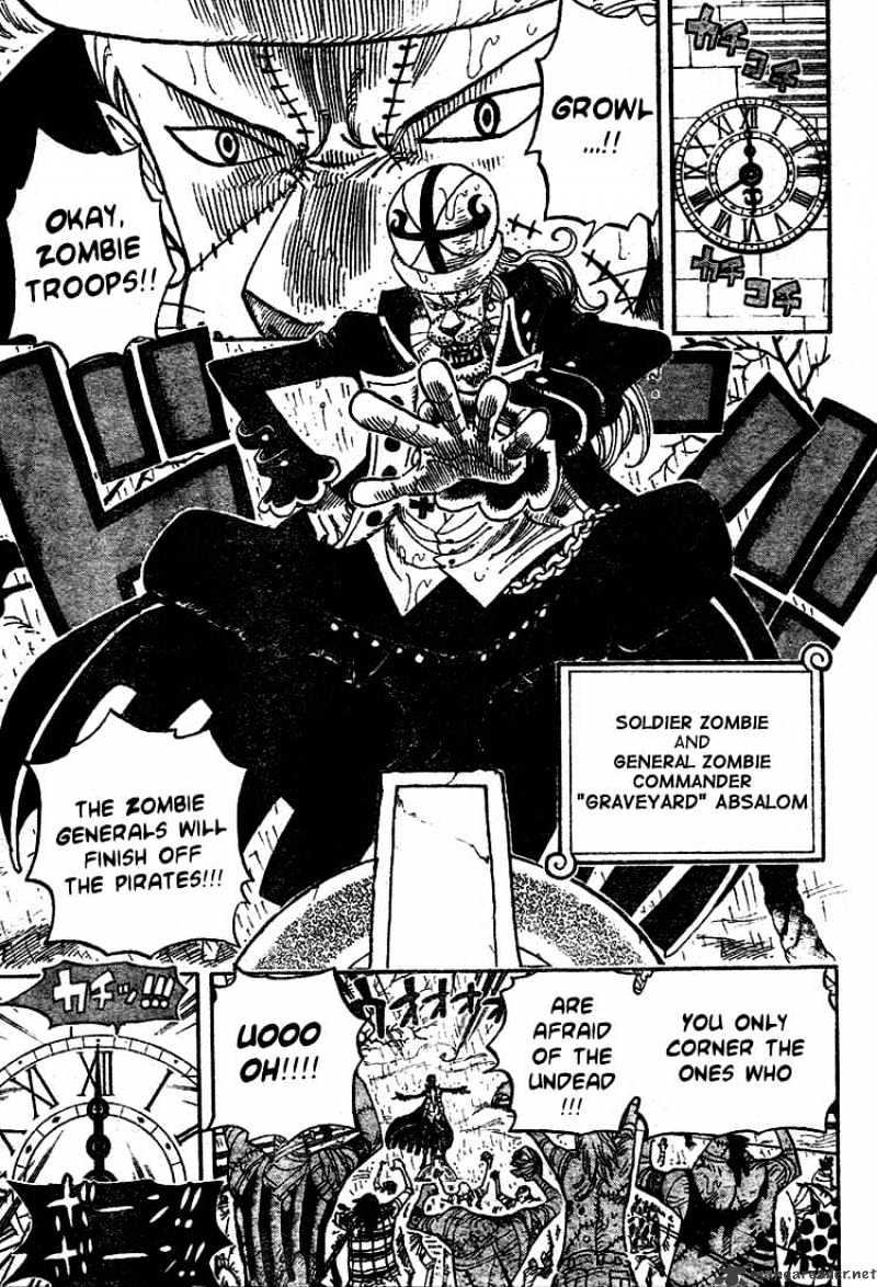 One Piece - Chapter 449 : The Mysterious Four Of Thriller Bark