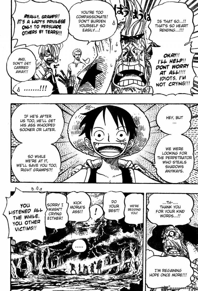 One Piece - Chapter 449 : The Mysterious Four Of Thriller Bark