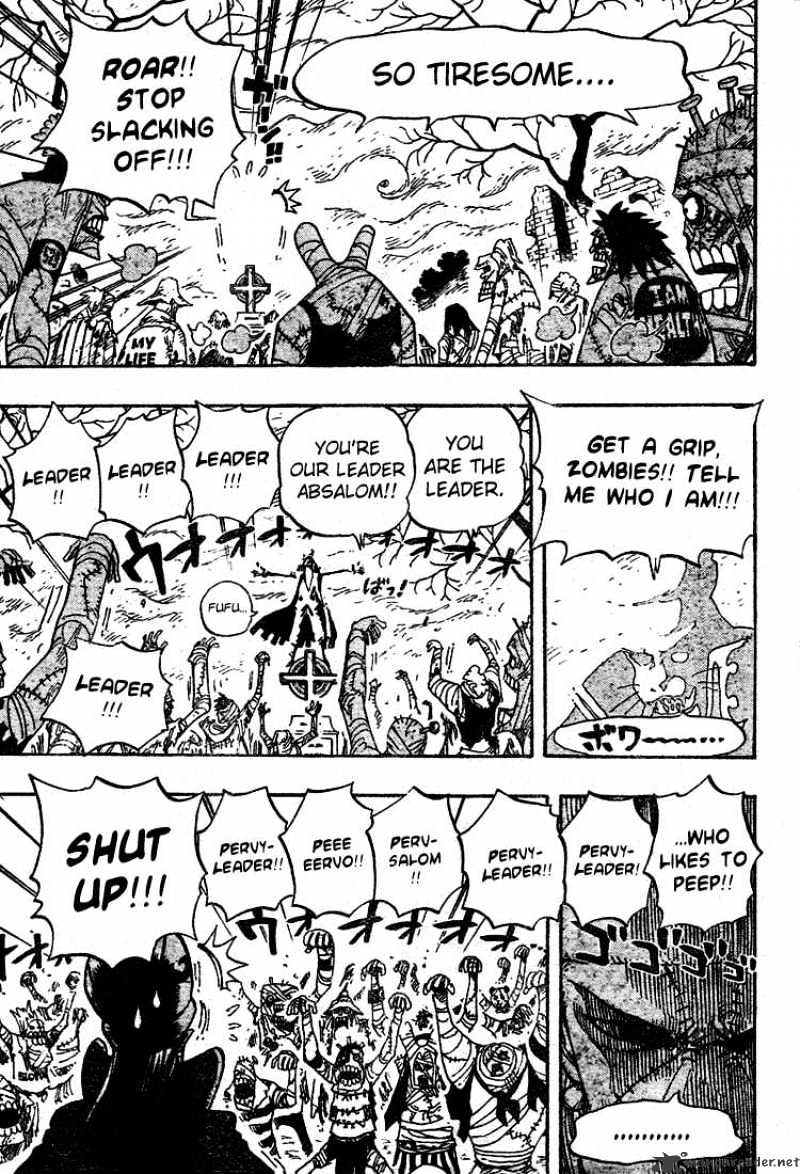 One Piece - Chapter 449 : The Mysterious Four Of Thriller Bark