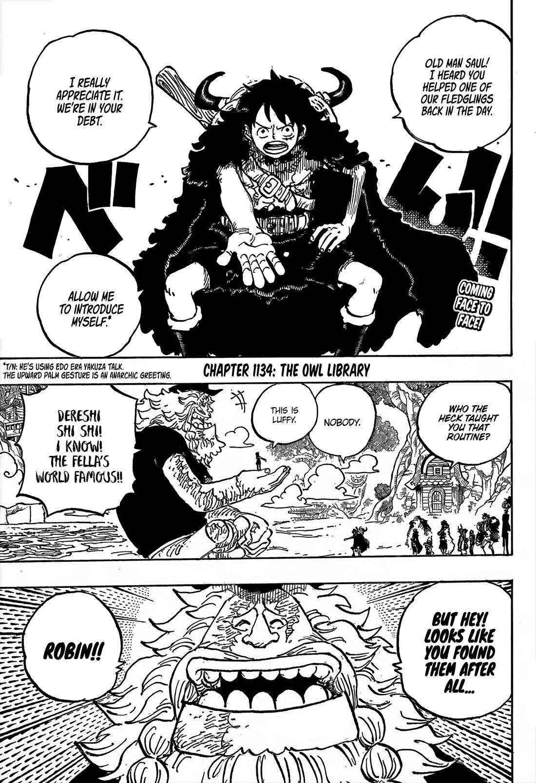 One Piece - Chapter 1134